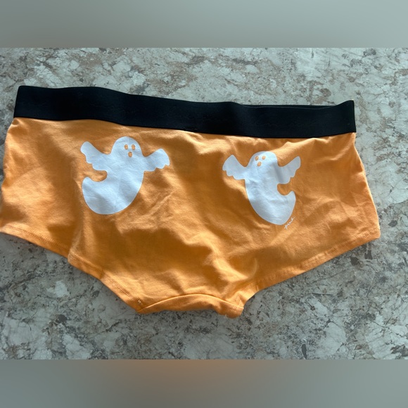 VS PINK Halloween Panty Ghost Large NWT - Picture 1 of 6